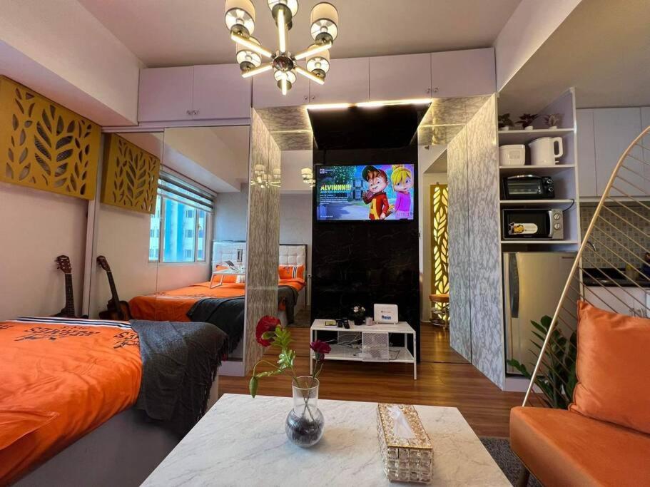 Cozy Studio Unit At Sun Residences Quezon City Exterior foto
